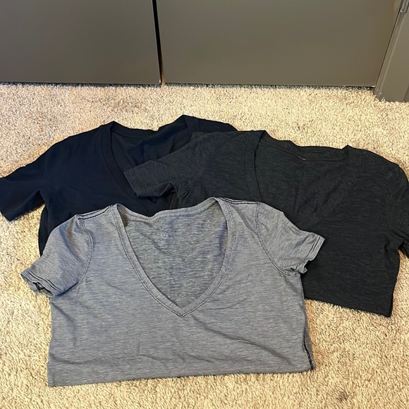 lululemon athletica Tops - love tank v neck BUNDLE (3 shirts!)